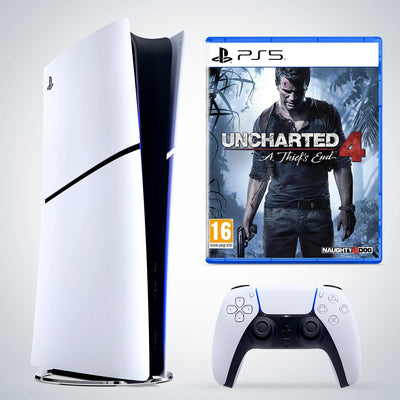PS5 + Uncharted 4: A Thief's End