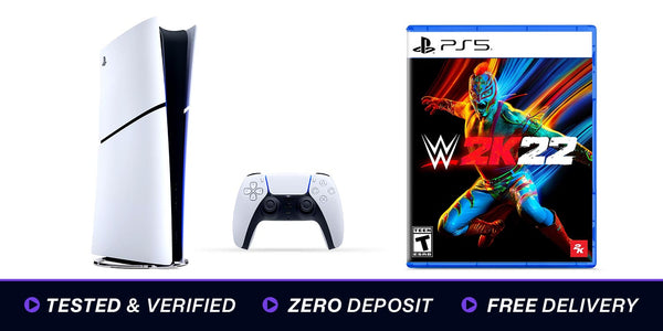 PS5 + WWE 2K22 – rental details