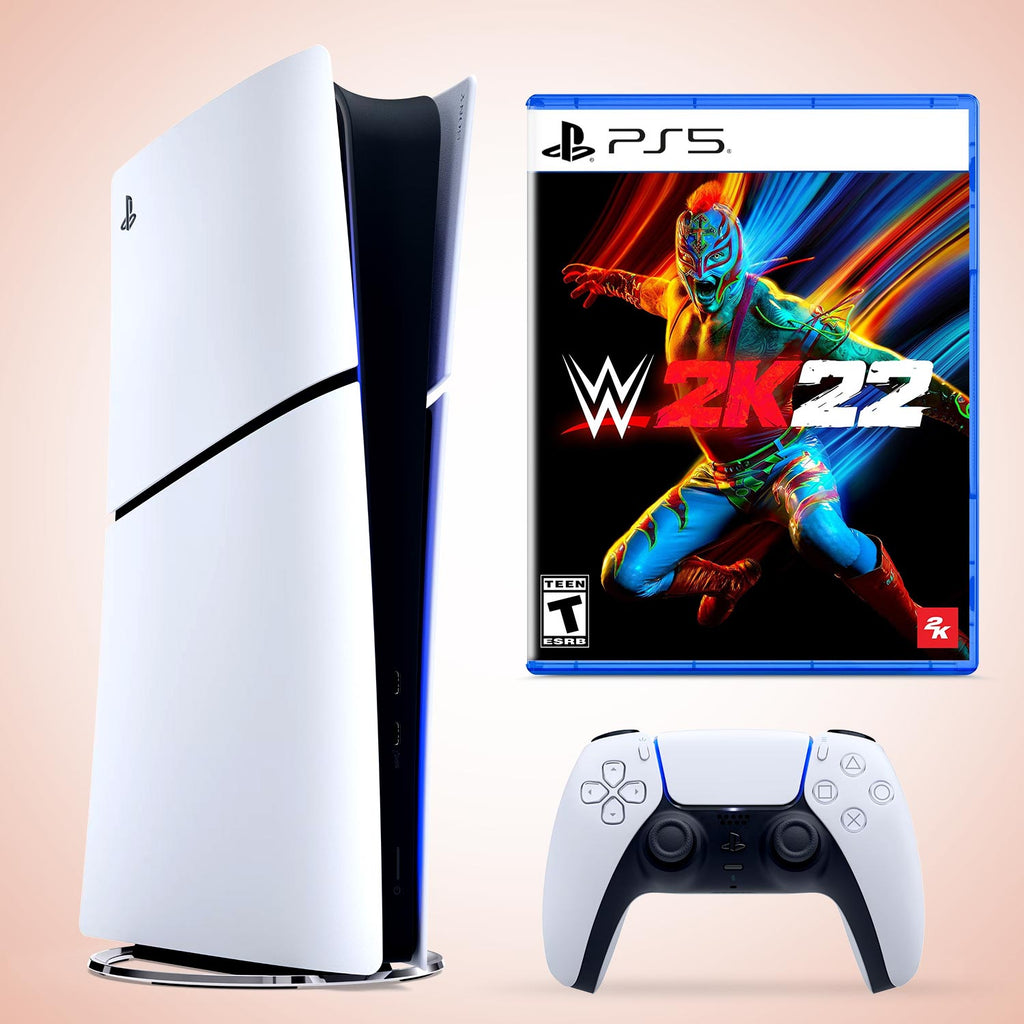 PS5 + WWE 2K22 – rental listing