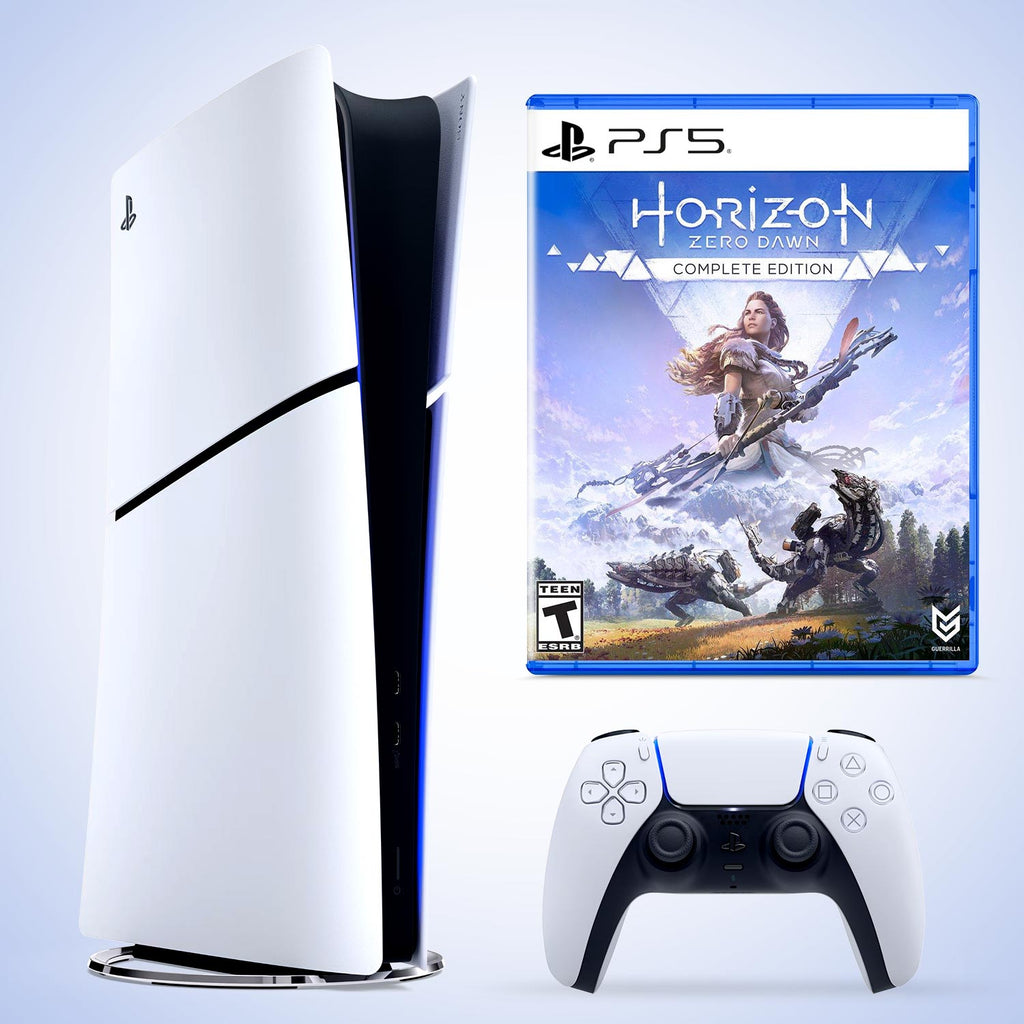PS5 + Horizon Zero Dawn Complete Edition – rental listing