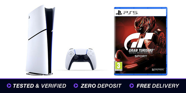 PS5 + Gran Turismo Sport Spec II – rental details